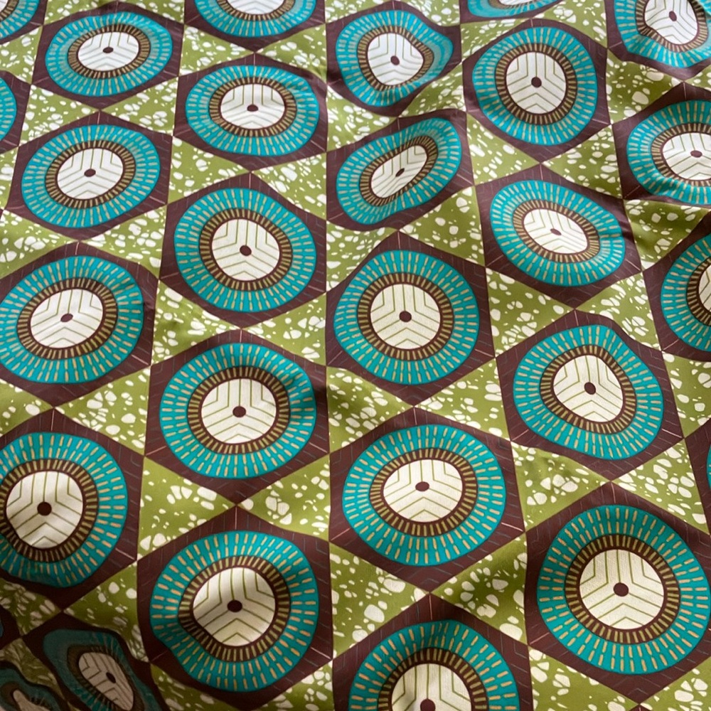 New spoonflower Geo metric fabric!